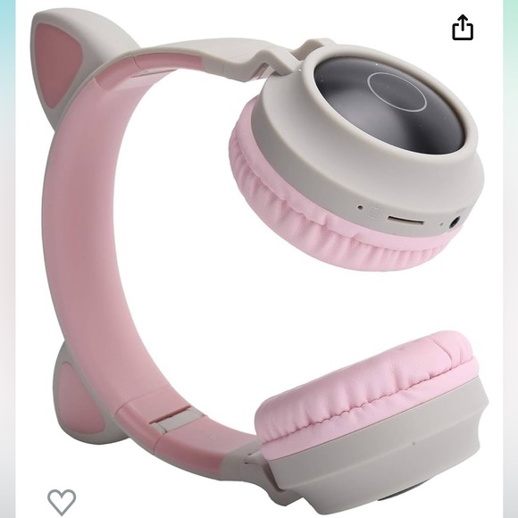 Wireless Cat Ear Headphones with Microphone - Picture 5 of 16